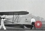 Image of Lindbergh pilots Perth Amboy Bird BK aircraft Hicksville New York United States USA, 1930, second 34 stock footage video 65675059946