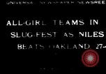 Image of All American Girls Baseball game Niles versus Oakland Oakland California USA, 1930, second 1 stock footage video 65675059947