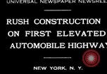 Immagine di Autostrada sopraelevata New York City USA, 1930, secondo 1 filmato di repertorio 65675059948