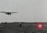 Image of Test of Cabot device tor airborne pickup of mail pouch New York United States USA, 1930, second 20 stock footage video 65675059953