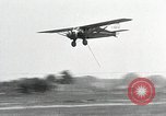 Image of Test of Cabot device tor airborne pickup of mail pouch New York United States USA, 1930, second 31 stock footage video 65675059953
