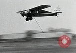 Image of Test of Cabot device tor airborne pickup of mail pouch New York United States USA, 1930, second 33 stock footage video 65675059953