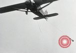 Image of Test of Cabot device tor airborne pickup of mail pouch New York United States USA, 1930, second 42 stock footage video 65675059953