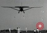 Image of Test of Cabot device tor airborne pickup of mail pouch New York United States USA, 1930, second 45 stock footage video 65675059953