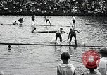 Immagine di Logrolling Longview Washington USA, 1930, secondo 47 filmato di repertorio 65675059954