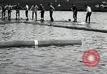 Immagine di Logrolling Longview Washington USA, 1930, secondo 60 filmato di repertorio 65675059954