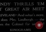 Standbild national Air Races Cleveland Ohio USA, 1931, aus Sekunde 3 historischem Filmmaterial Videoclip 65675059959