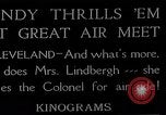Standbild national Air Races Cleveland Ohio USA, 1931, aus Sekunde 9 historischem Filmmaterial Videoclip 65675059959