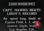 Standbild Captain Falken in Travel Air Geheimnis s Flugzeuge Long Island New York USA, 1931, aus Sekunde 13 historischem Filmmaterial Videoclip 65675059960