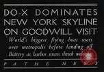 Image of Dornier DOX flying boat New York City USA, 1931, second 5 stock footage video 65675059965