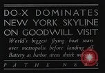 Image of Dornier DOX flying boat New York City USA, 1931, second 6 stock footage video 65675059965