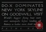 Image of Dornier DOX flying boat New York City USA, 1931, second 9 stock footage video 65675059965