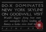 Image of Dornier DOX flying boat New York City USA, 1931, second 12 stock footage video 65675059965