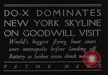Image of Dornier DOX flying boat New York City USA, 1931, second 13 stock footage video 65675059965