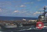 Standbild USS Coral Sea Golf von Tonkin Vietnam, 1967, aus Sekunde 61 historischem Filmmaterial Videoclip 65675059969