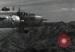 Image B-25H plans Mitchell Utah Dugway Proving Ground USA, 1945, de la seconde 24 séquences d'archives historiques vidéo 65675059994