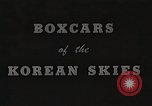 Image of C-119 Flying Boxcar Seoul Korea, 1952, second 31 stock footage video 65675059999