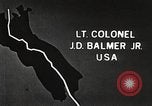 Standbild USA Officer Panama Canal Zone, 1963, aus Sekunde 36 historischem Filmmaterial Videoclip 65675060005