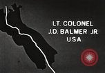 Standbild USA Officer Panama Canal Zone, 1963, aus Sekunde 37 historischem Filmmaterial Videoclip 65675060005