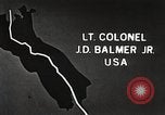 Standbild USA Officer Panama Canal Zone, 1963, aus Sekunde 41 historischem Filmmaterial Videoclip 65675060005
