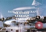 Standbild C-123B assault Transportflugzeuge Hagerstown Maryland USA, 1955, aus Sekunde 11 historischem Filmmaterial Videoclip 65675060008