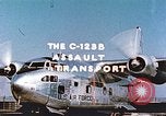 Standbild C-123B assault Transportflugzeuge Hagerstown Maryland USA, 1955, aus Sekunde 12 historischem Filmmaterial Videoclip 65675060008