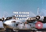 Standbild C-123B assault Transportflugzeuge Hagerstown Maryland USA, 1955, aus Sekunde 14 historischem Filmmaterial Videoclip 65675060008