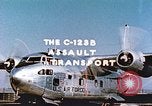 Standbild C-123B assault Transportflugzeuge Hagerstown Maryland USA, 1955, aus Sekunde 15 historischem Filmmaterial Videoclip 65675060008