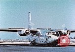 Standbild C-123B assault Transportflugzeuge Hagerstown Maryland USA, 1955, aus Sekunde 11 historischem Filmmaterial Videoclip 65675060009