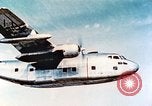 Standbild C-123B assault Transportflugzeuge Hagerstown Maryland USA, 1955, aus Sekunde 58 historischem Filmmaterial Videoclip 65675060009