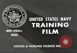 Image of 16 inch 50 caliber Mark 7 gun United States USA, 1955, second 10 stock footage video 65675060014