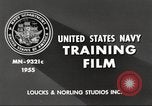 Image of 16 inch 50 caliber Mark 7 gun United States USA, 1955, second 12 stock footage video 65675060014