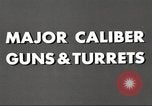 Image of 16 inch 50 caliber Mark 7 gun United States USA, 1955, second 19 stock footage video 65675060014