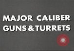 Image of 16 inch 50 caliber Mark 7 gun United States USA, 1955, second 20 stock footage video 65675060014