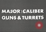 Image of 16 inch 50 caliber Mark 7 gun United States USA, 1955, second 25 stock footage video 65675060014