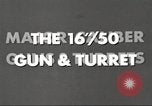 Image of 16 inch 50 caliber Mark 7 gun United States USA, 1955, second 26 stock footage video 65675060014