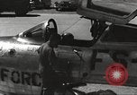 Image of F-84F Thunderstreak aircraft United States USA, 1954, second 41 stock footage video 65675060021