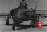 Image of F-84F Thunderstreak aircraft United States USA, 1954, second 48 stock footage video 65675060021