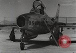 Image of F-84F Thunderstreak aircraft United States USA, 1954, second 49 stock footage video 65675060021