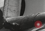 Standbild F-84F Thunderstreak Flugzeuge United States USA, 1954, aus Sekunde 24 historischem Filmmaterial Videoclip 65675060023