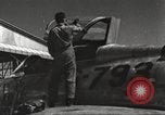 Standbild F-84F Thunderstreak Flugzeuge United States USA, 1954, aus Sekunde 36 historischem Filmmaterial Videoclip 65675060023