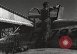 Standbild F-84F Thunderstreak Flugzeuge United States USA, 1954, aus Sekunde 42 historischem Filmmaterial Videoclip 65675060023
