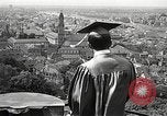 Standbild American abhängigen Schüler Heidelberg Deutschland, 1952, aus Sekunde 15 historischem Filmmaterial Videoclip 65675060029