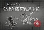 Image B-36 Aéronefs Dayton Ohio Wright Patterson Air Force Base USA, 1948, de la seconde 35 séquences d'archives historiques vidéo 65675060032