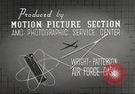 Image B-36 Aéronefs Dayton Ohio Wright Patterson Air Force Base USA, 1948, de la seconde 37 séquences d'archives historiques vidéo 65675060032