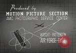Image B-36 Aéronefs Dayton Ohio Wright Patterson Air Force Base USA, 1948, de la seconde 40 séquences d'archives historiques vidéo 65675060032