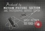 Image B-36 Aéronefs Dayton Ohio Wright Patterson Air Force Base USA, 1948, de la seconde 41 séquences d'archives historiques vidéo 65675060032