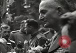 Image Le Major-général Albert E Brown La Tchécoslovaquie Protivin, 1945, de la seconde 62 séquences d'archives historiques vidéo 65675060044