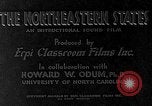 Image of animated map of Northeastern region United States USA, 1942, second 10 stock footage video 65675060048