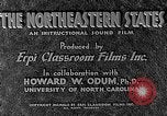 Image of animated map of Northeastern region United States USA, 1942, second 16 stock footage video 65675060048